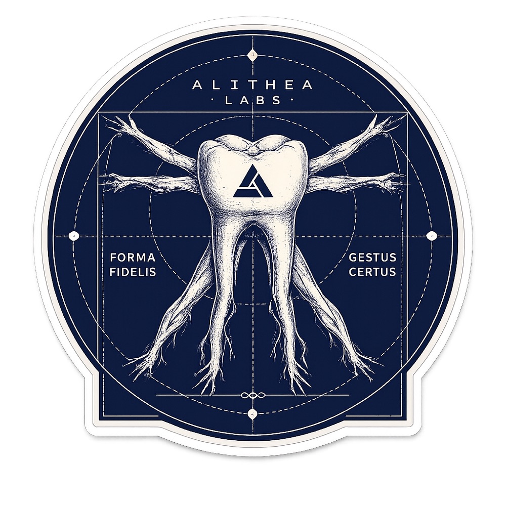 Sticker dent de Vitruve